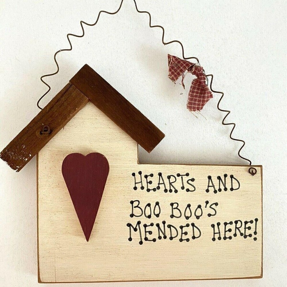 Handmade Vintage Wood Home Decor Indoor Wall Hang